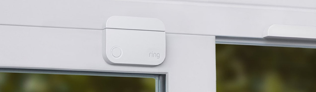 Ring Alarm Contact Sensor above a door